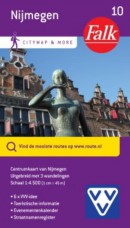 Falk/VVV City map & more 10 Nijmegen 1e druk recente uitgave
