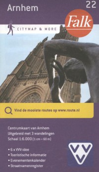 Falk/VVV city map & more 22 Arnhem 1e druk recente uitgave