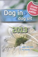 Dagboek Dag in dag uit 2013 Grote letter editie