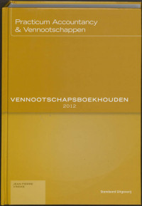 Practicum Accountancy & Vennootschappen Vennootschapsboekhou