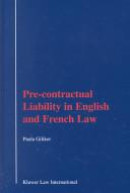 Pre-contractual Liability in English and French Law