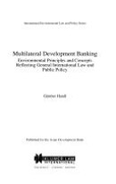 Multilateral development banking