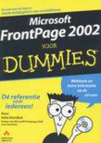 Microsoft Frontpage 2002 voor Dummies