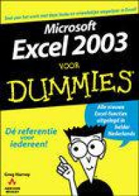 Microsoft Excel 2003 voor Dummies
