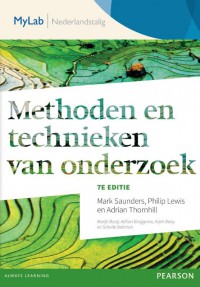 Methoden en technieken van onderzoek, 7e editie, MyLab NL toegangscode