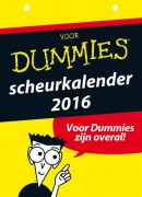 De scheurkalender voor Dummies 2016