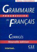Grammaire progressive du Français - niveau intermédiaire - nouvelle édition Corrigés