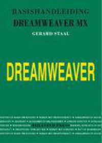 Basishandleiding Dreamweaver MX