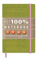 100% Notebook small green