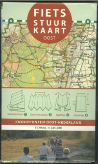 Fietsstuurkaart Oost-Nederland