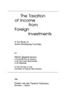 Taxation income foreign investments