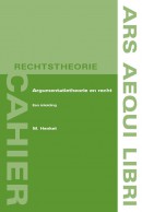 Ars Aequi Cahiers rechtstheorie Argumentatietheorie en recht