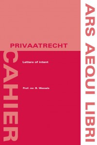 Ars Aequi Cahiers - Privaatrecht Letters of intent