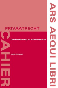 Ars Aequi Cahiers - Privaatrecht Conflictoplossing en scheidingsrecht