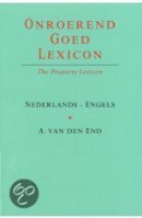 Onroerend Goed Lexicon/The Property Lexicon