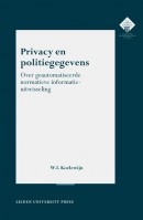 LUP Meijersreeks Privacy en politiegegevens