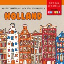Holland, ansichtkaarten kleuren voor volwassenen
