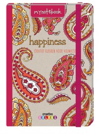 My notebook - Happiness, kleuren voor volwassenen