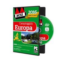 ACSI Campinggids Europa dvd 2016